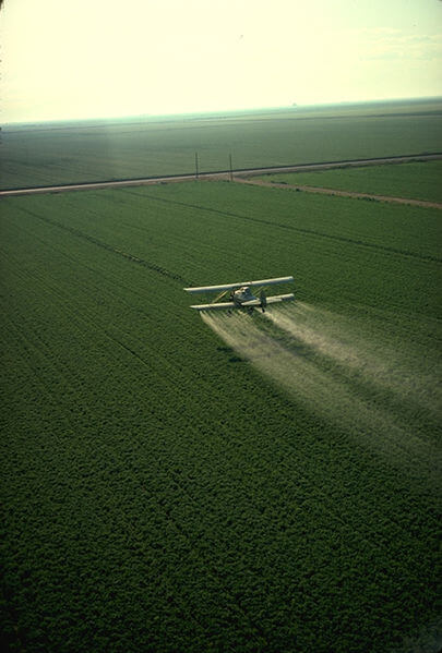 Pestizide per Flugzeug